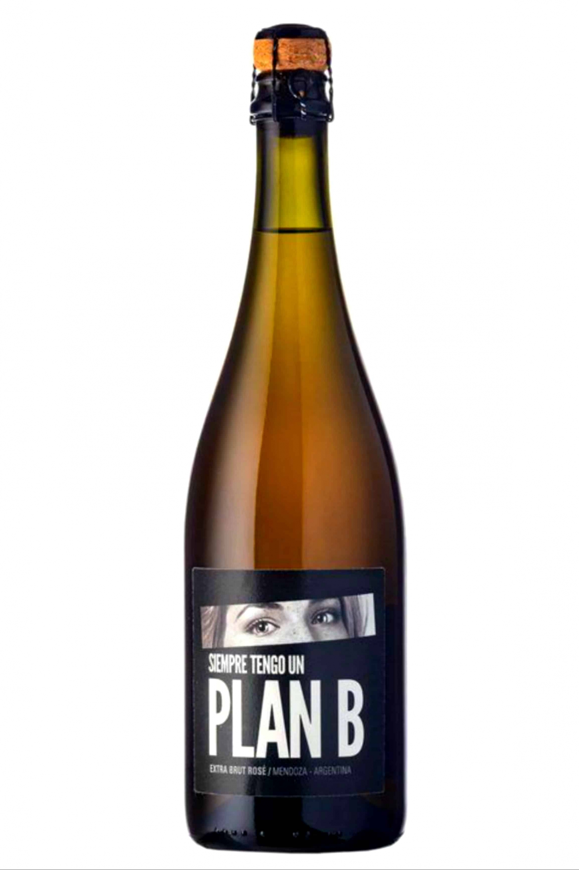 Espumante Siempre Tengo Un Plan B Extra Brut Rosé 750ml